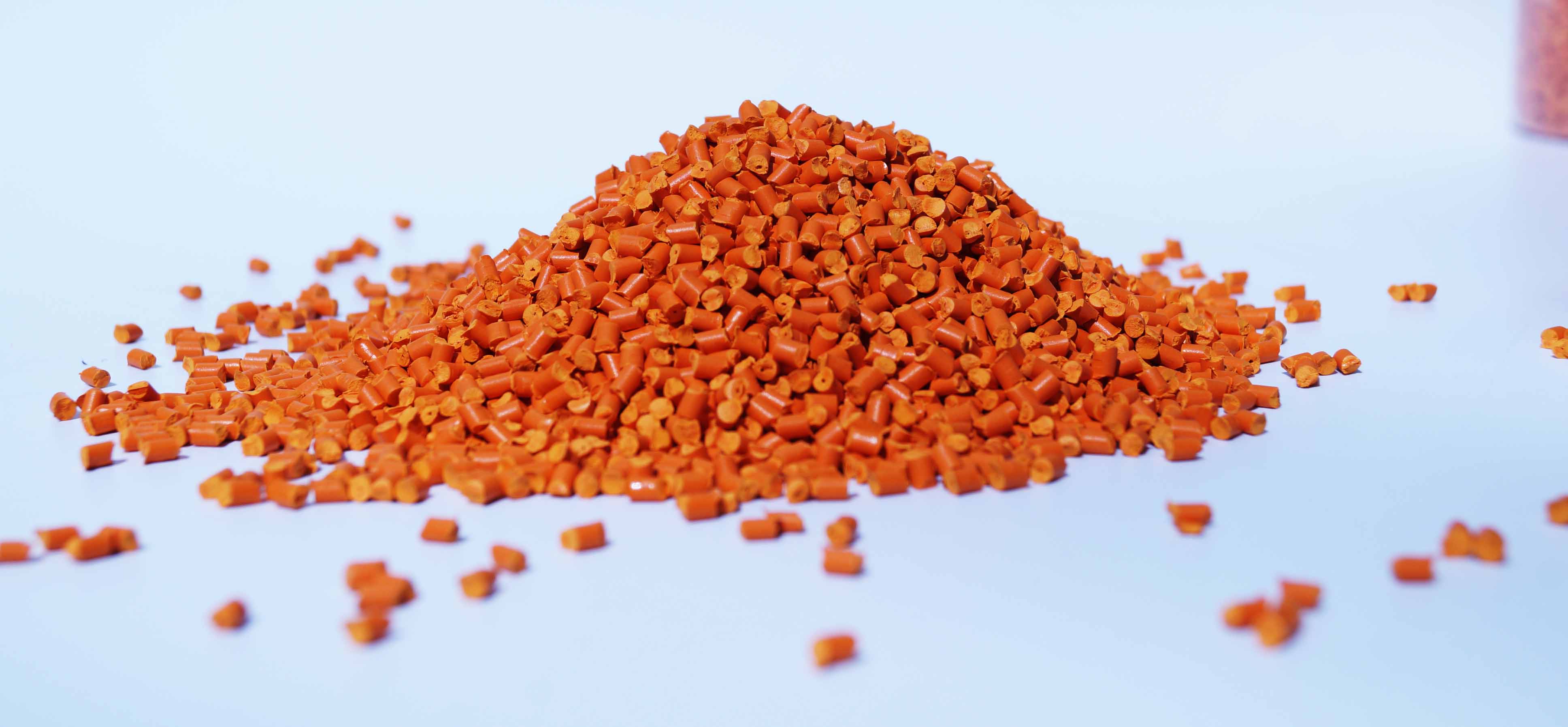 塑料棒材橙色母粒